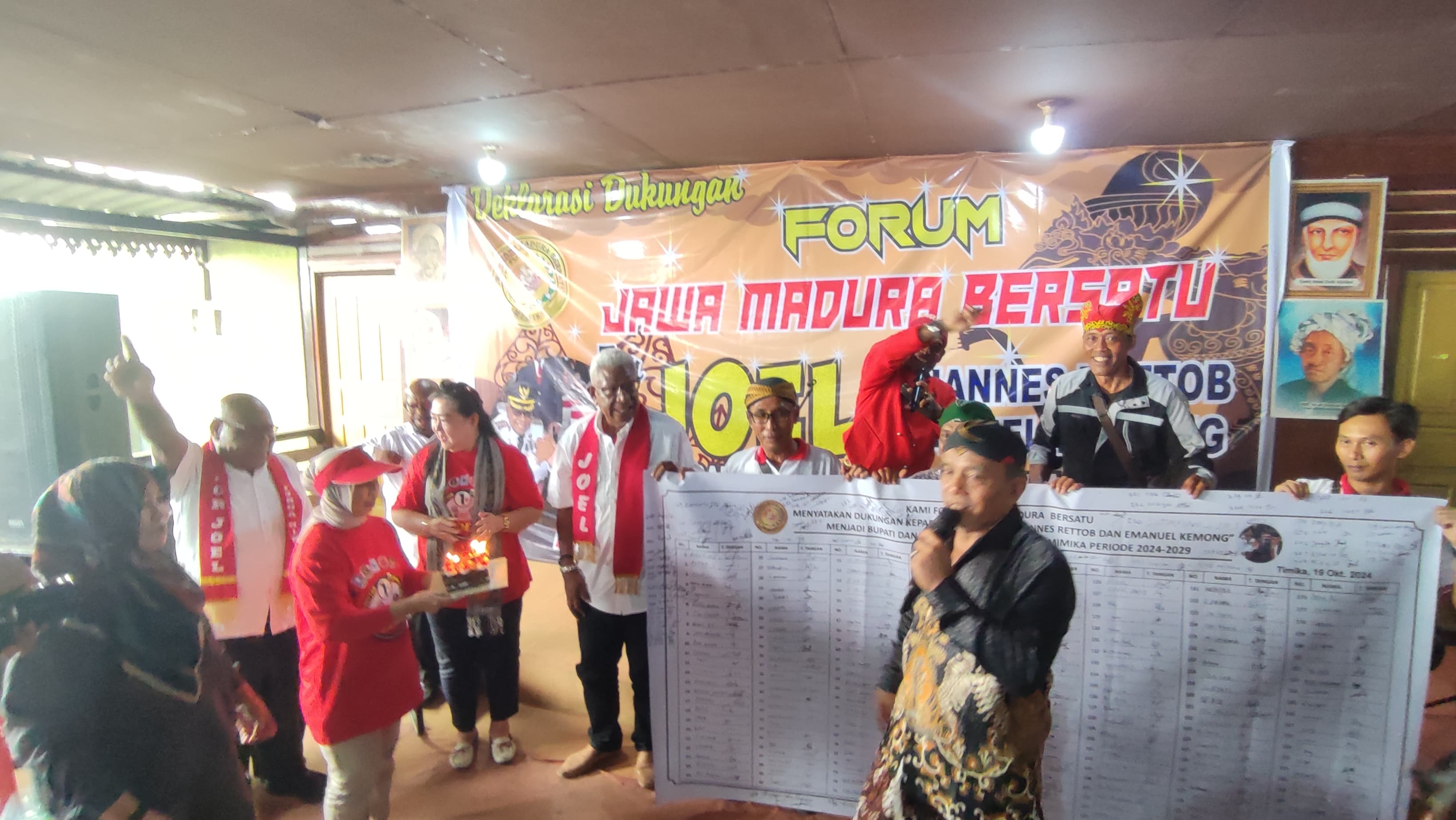 Deklarasikan JOEL, Berikut Ungkapan Isi Hati Forum Jawa - Madura Bersatu