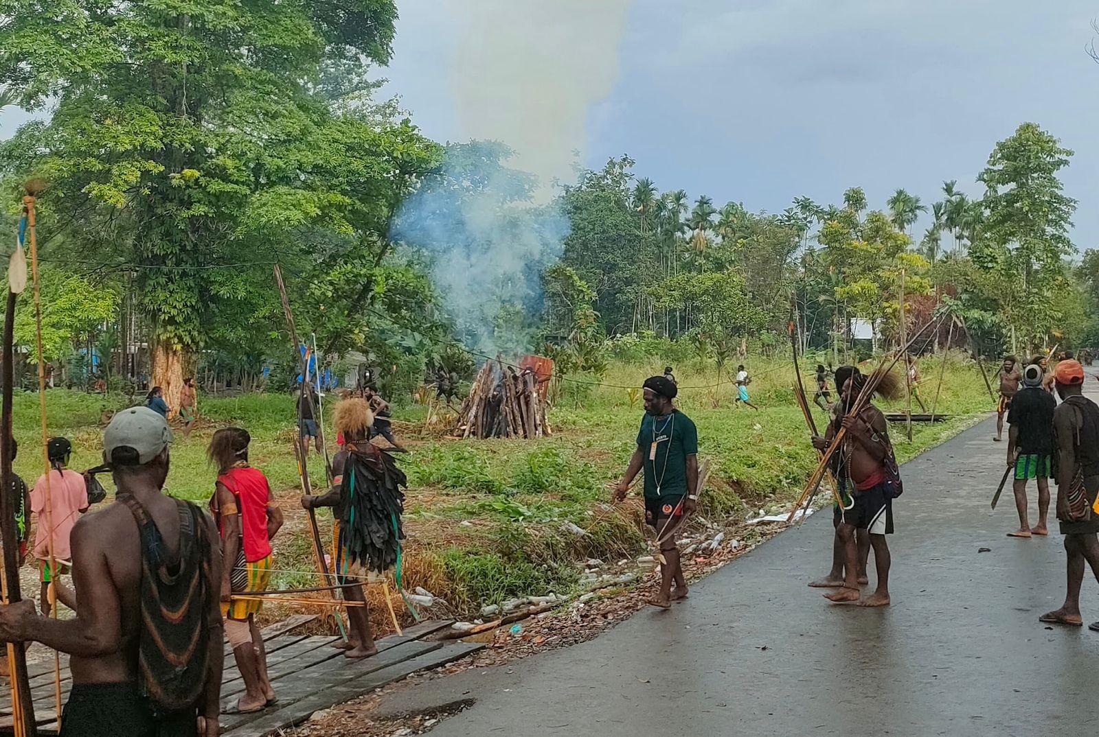Bentrok Kwamki Narama Kembali Pecah, Satu Orang Dilaporkan Tewas