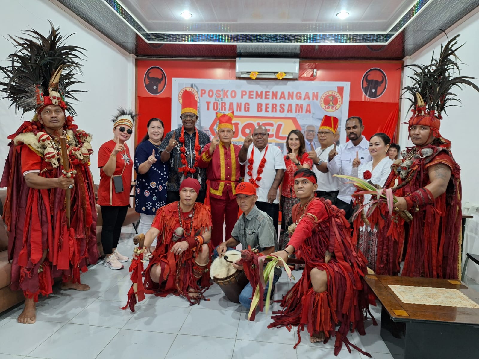 Posko Pemenangan Torang Bersama JOEL Diresmikan, Ketua Tim: Pemimpin Semua Golongan