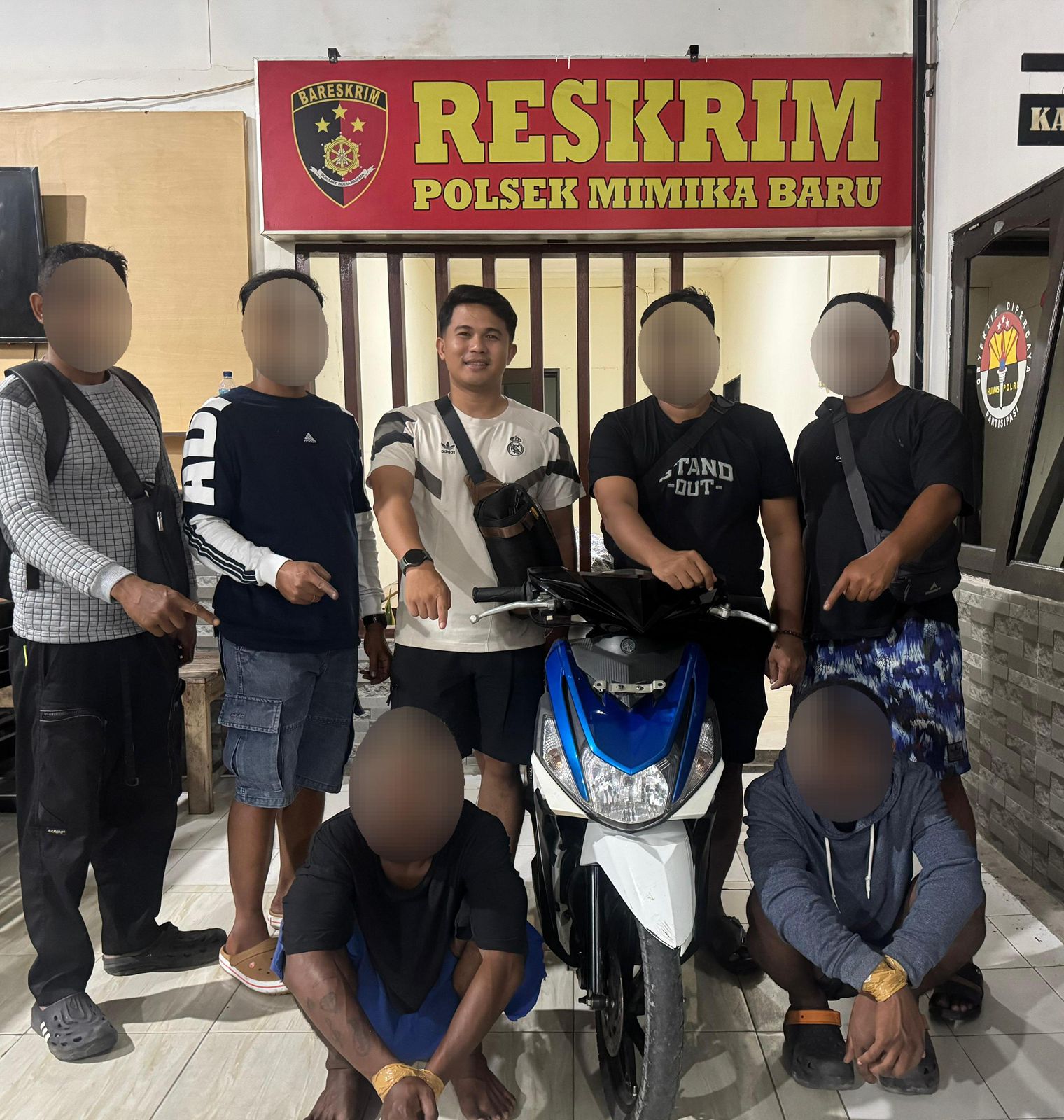 Polsek Miru Kembali Ringkus Komplotan Curanmor Lintas Wilayah di Nawaripi