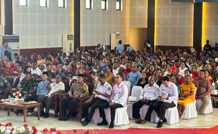 Sebanyak 101 Pasutri di Mimika Ikut Nikah Massal dan Itsbat, Bupati dan Wabup Beri Kado Nginap Gratis di Hotel