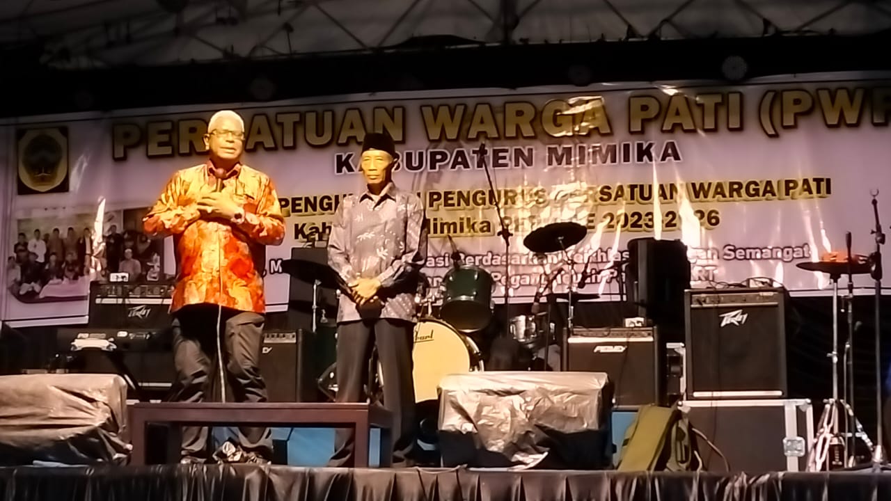Warga Pati Mimika Diminta Wabup JR Jaga Kamtibmas di Tahun Politik