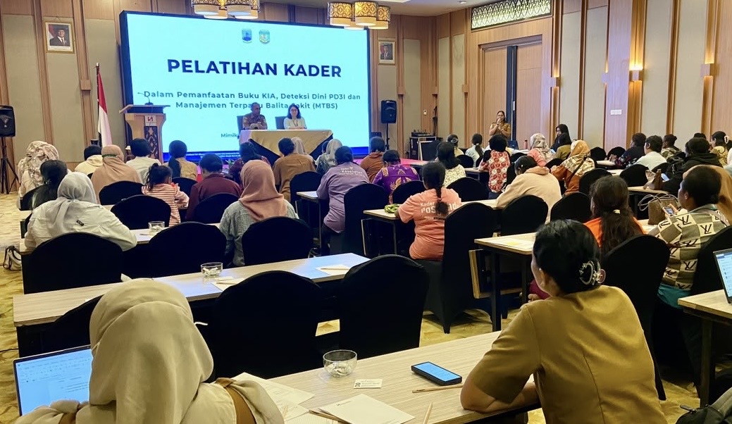 Dinas Kesehatan Mimika Bekali Kader Posyandu Deteksi Dini Penyakit Balita