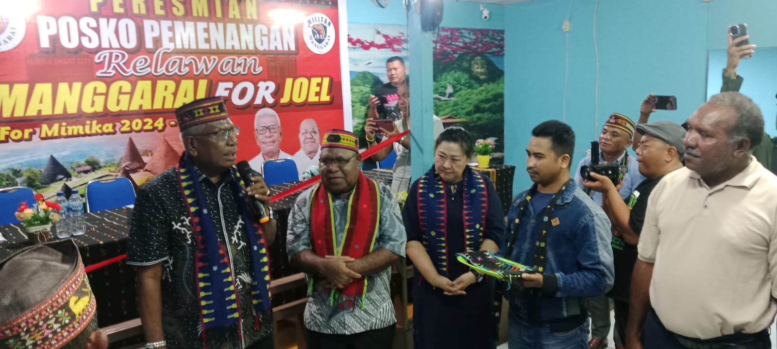 Posko Pemenangan Relawan Manggarai For JOEL Diresmikan