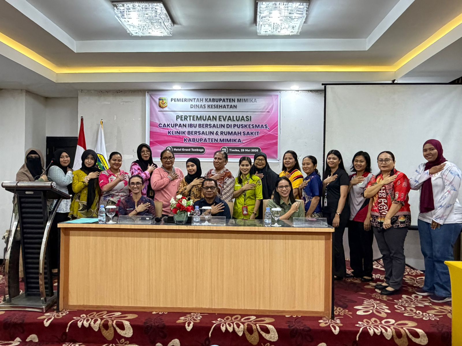 Dinkes Evaluasi Cakupan Ibu Bersalin di Fasilitas Kesehatan di Mimika