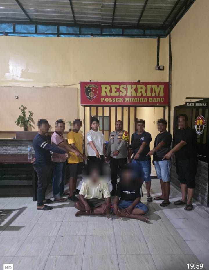 ​Terlibat Pengeroyokan Sebabkan Pelajar Tewas, Dua Pria di Mimika Ditangkap Polisi