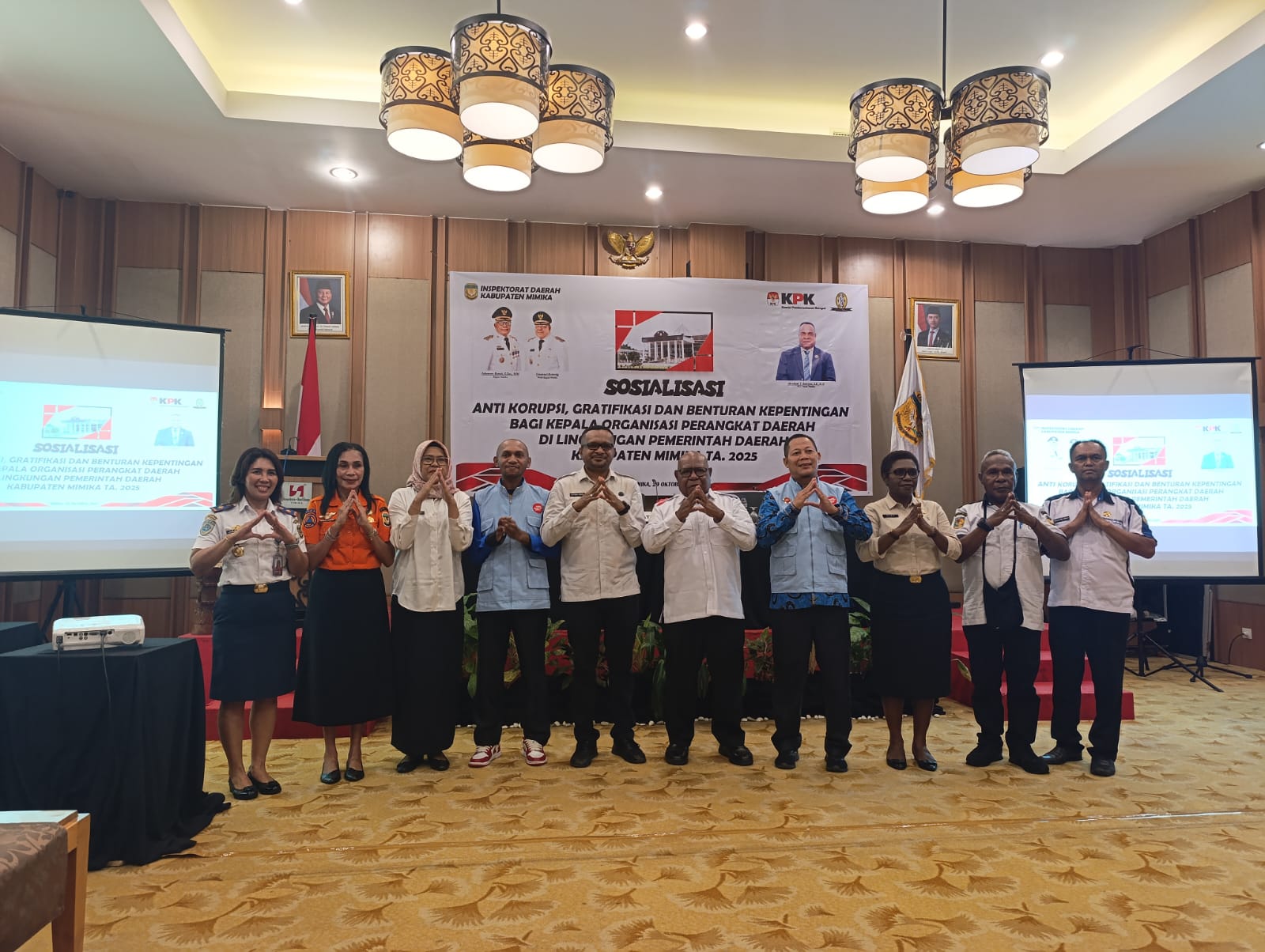 Pencegahan Korupsi Jadi Fokus Utama Pemkab Mimika