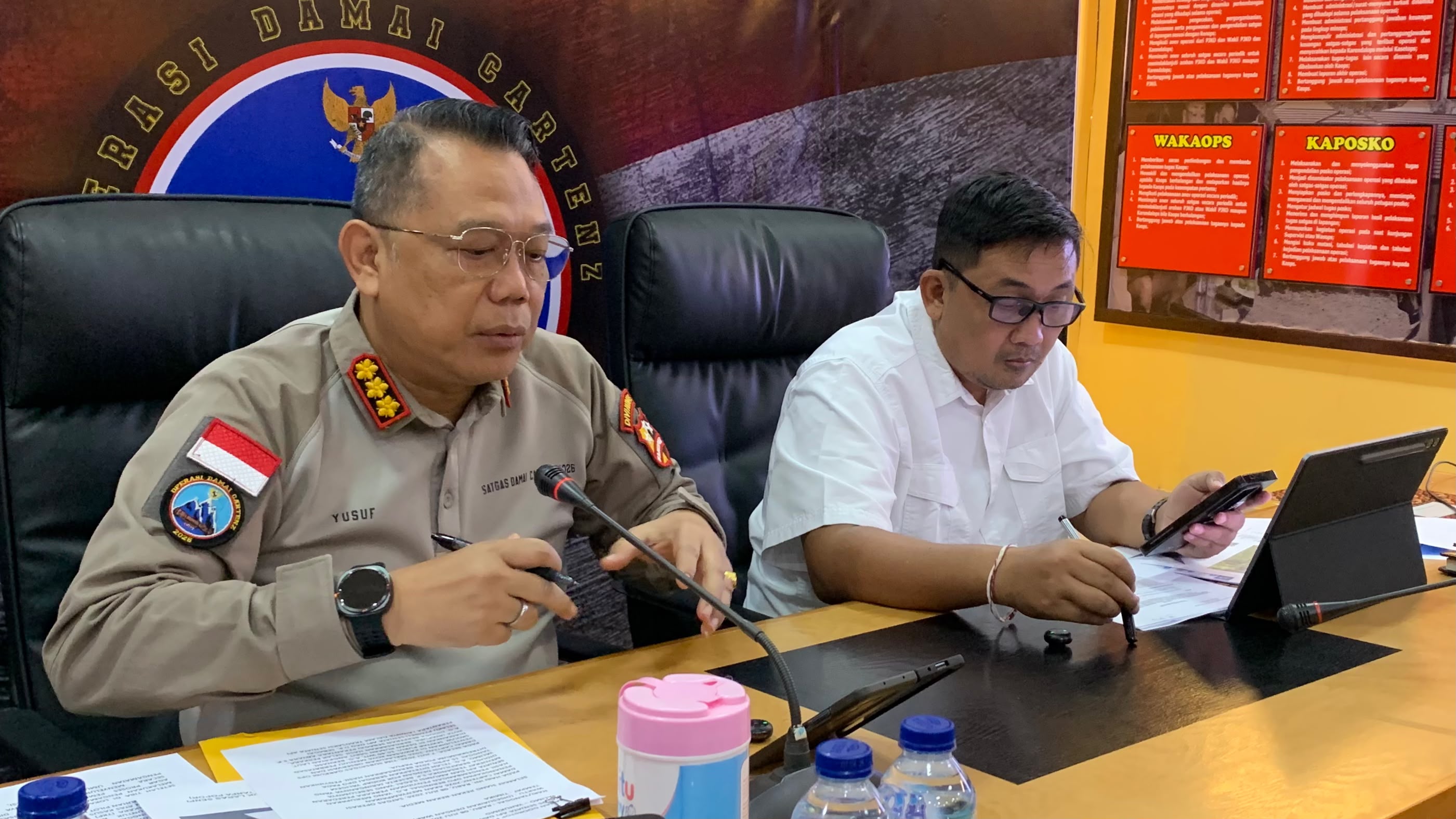 Satgas Damai Cartenz Tangkap Penyuplai Amunisi Kelompok Bersenjata di Jayapura