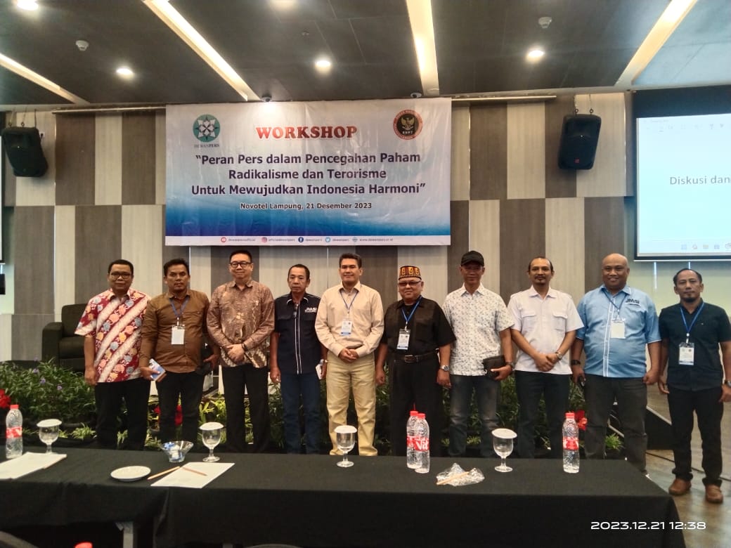Dewan Pers Dorong Jmsi Lampung Aktif Cegah Paham Radikalisme