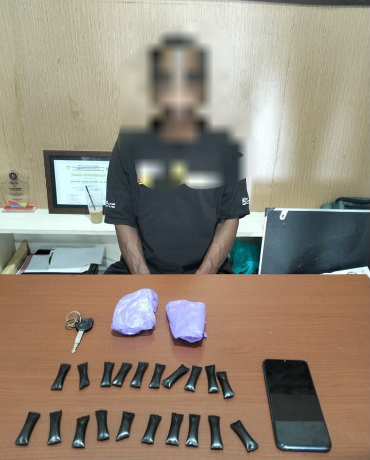 Pengedar Sabu di Mimika Kembali Ditangkap Polisi, Sejumlah Barang Bukti Disita