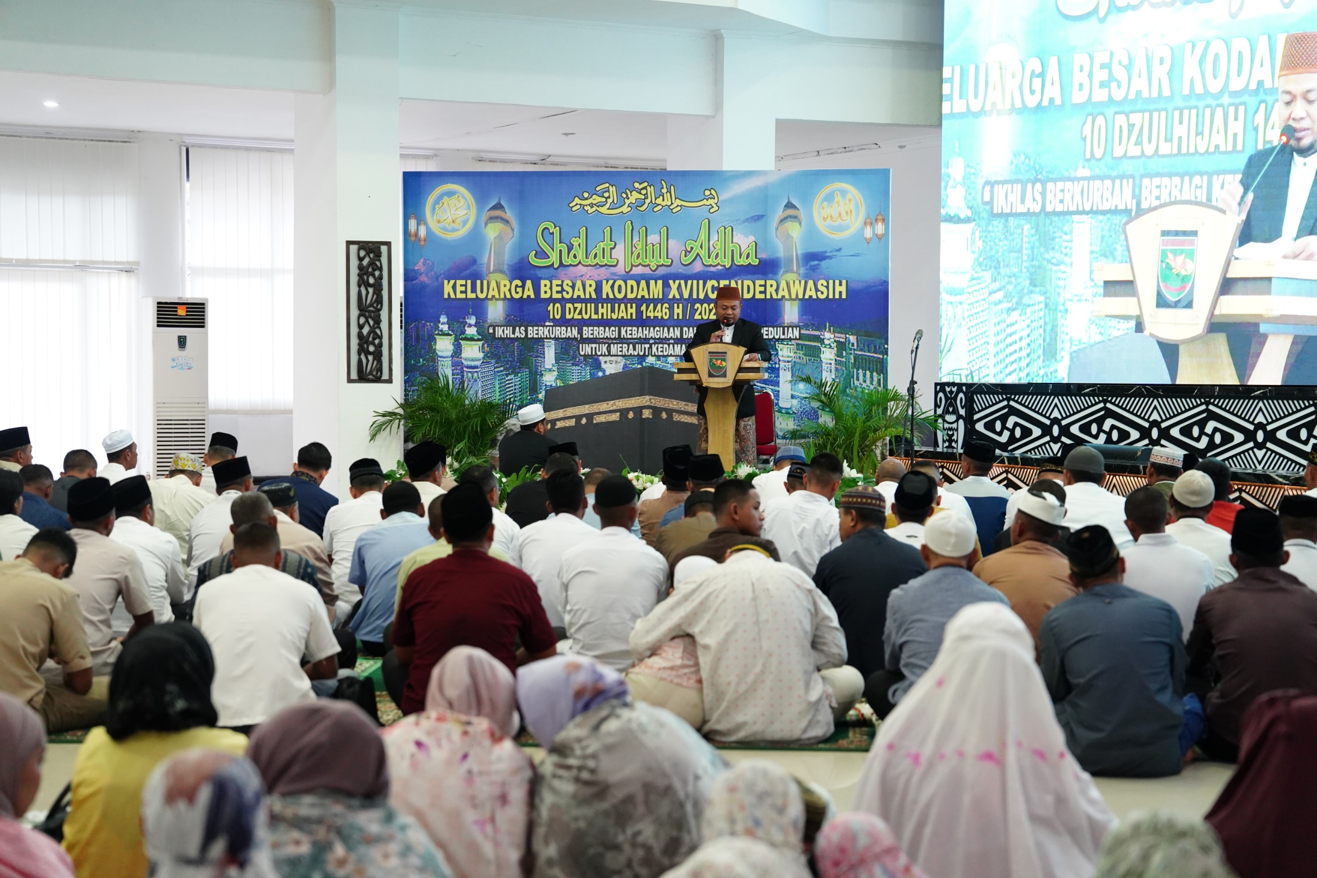 Momen Idul Adha, Pangdam XVII/Cenderawasih : Teladani Keimanan dan Ketulusan