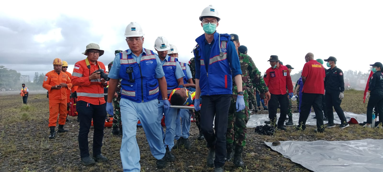 Kecelakaan Pesawat di Bandara Mozes Kilangan, 60 Penumpang Jadi Korban