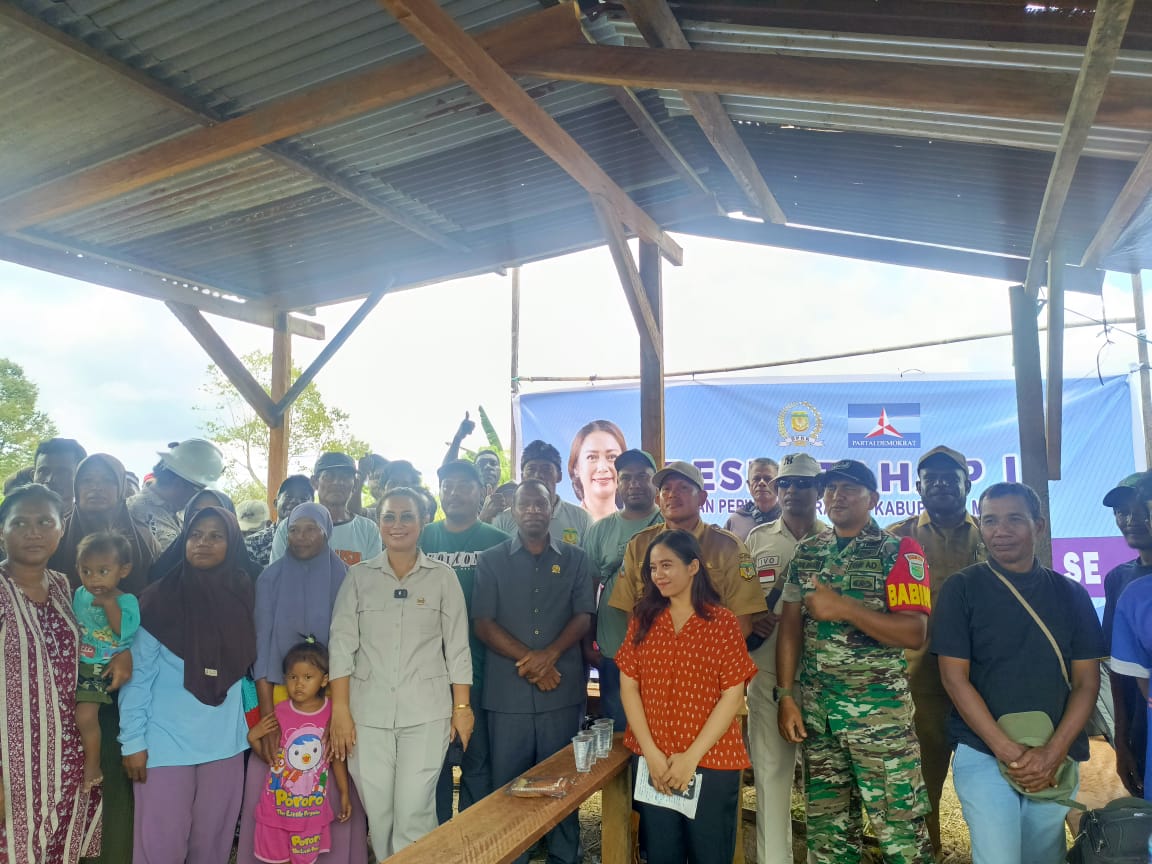 Reses II DPR Kabupaten Mimika Tangkap Aspirasi Masyarakat di Iwaka