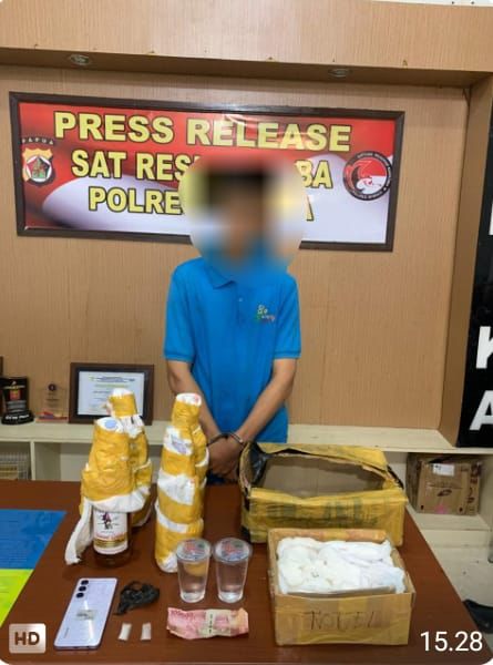 Pengungkapan Kasus Tindak Pidana Narkotika Jenis Sabu