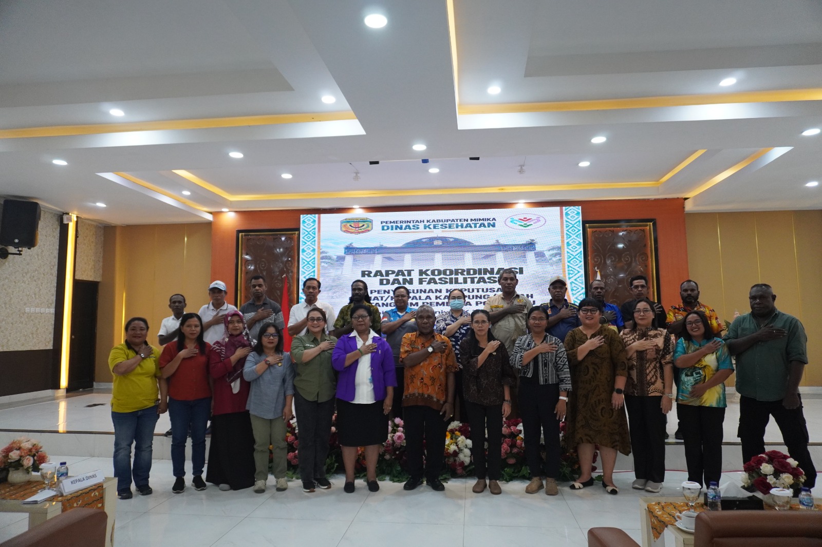 Dinas Kesehatan Mimika Perkuat Pembinaan Posyandu