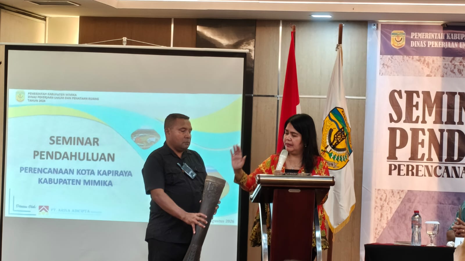 Dinas PUPR Gelar Seminar Pendahuluan Perencanaan Kota Kapiraya