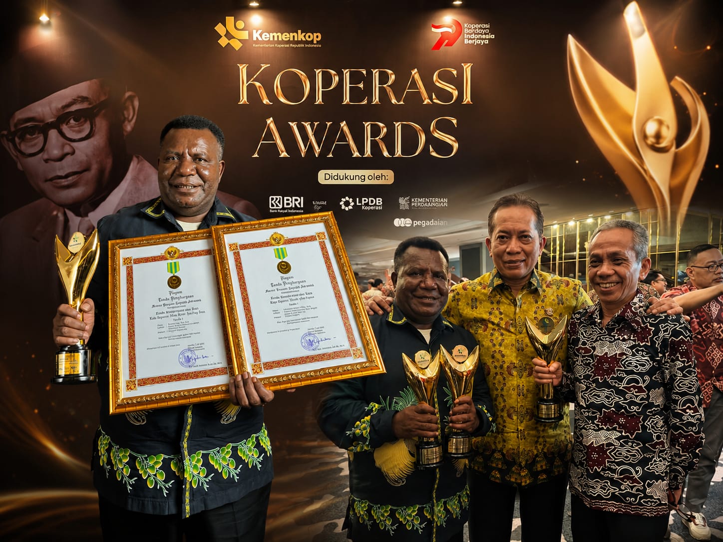 Pemkab Mimika Raih Dua penghargaan Koperasi Awards 2026 di Jakarta
