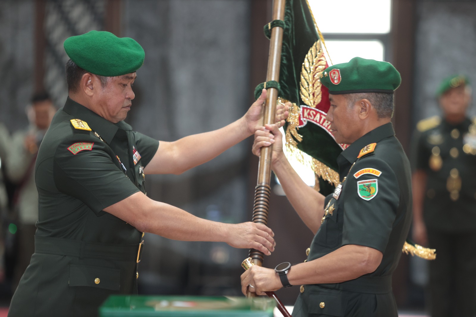 Mayjen TNI Amrin Ibrahim Resmi Jabat Pangdam XVII/Cenderawasih