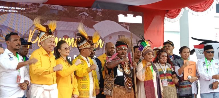 Berkas Paslon'joel' Dinyatakan Lengkap Oleh Kpu Mimika