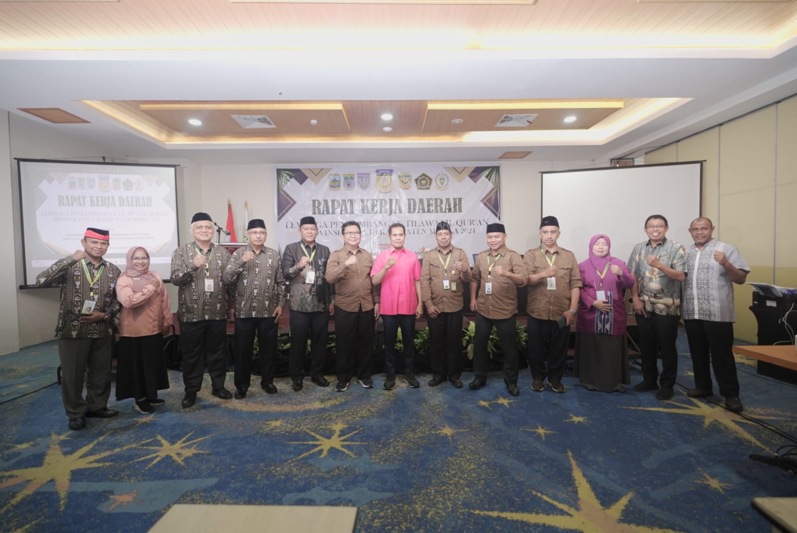 Buka Raker Lptq Provinsi, Ridwan Rumasukun Sebut Semua Kepala Daerah Yang Hadir Arahkan Mtq Tetap Dilaksanakan Se-tanah Papua