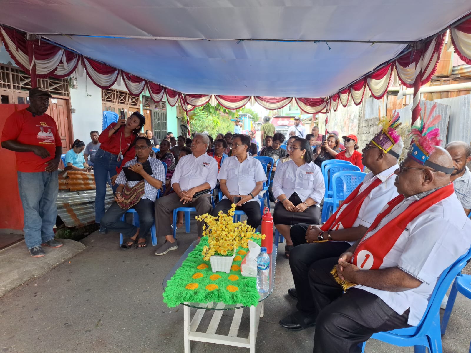Warga Cinta Damai Jalan Baru Dukung JOEL dan Sampaikan Keluh Kesah