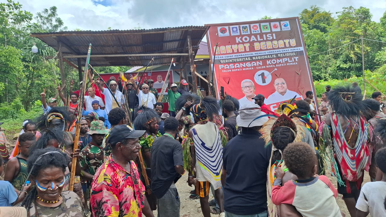 Johannes Rettob akan Bentuk Unit Percepatan Pembangunan Akimuga, Kokonao dan Mapurujaya Diketuai Emanuel Kemong