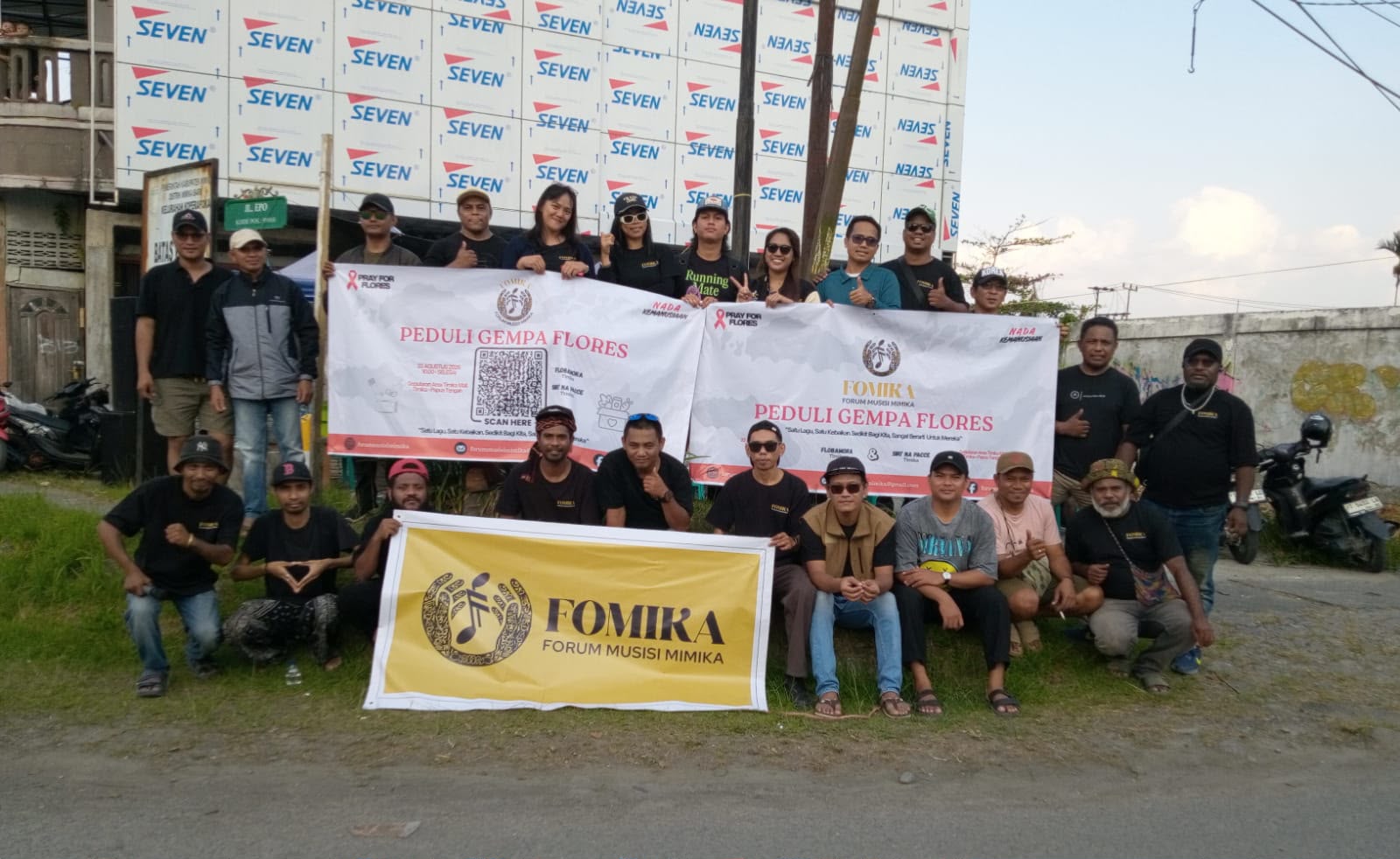 Solidaritas dari Timika: Forum Musisi Mimika Galang Dana untuk Korban Gempa NTT