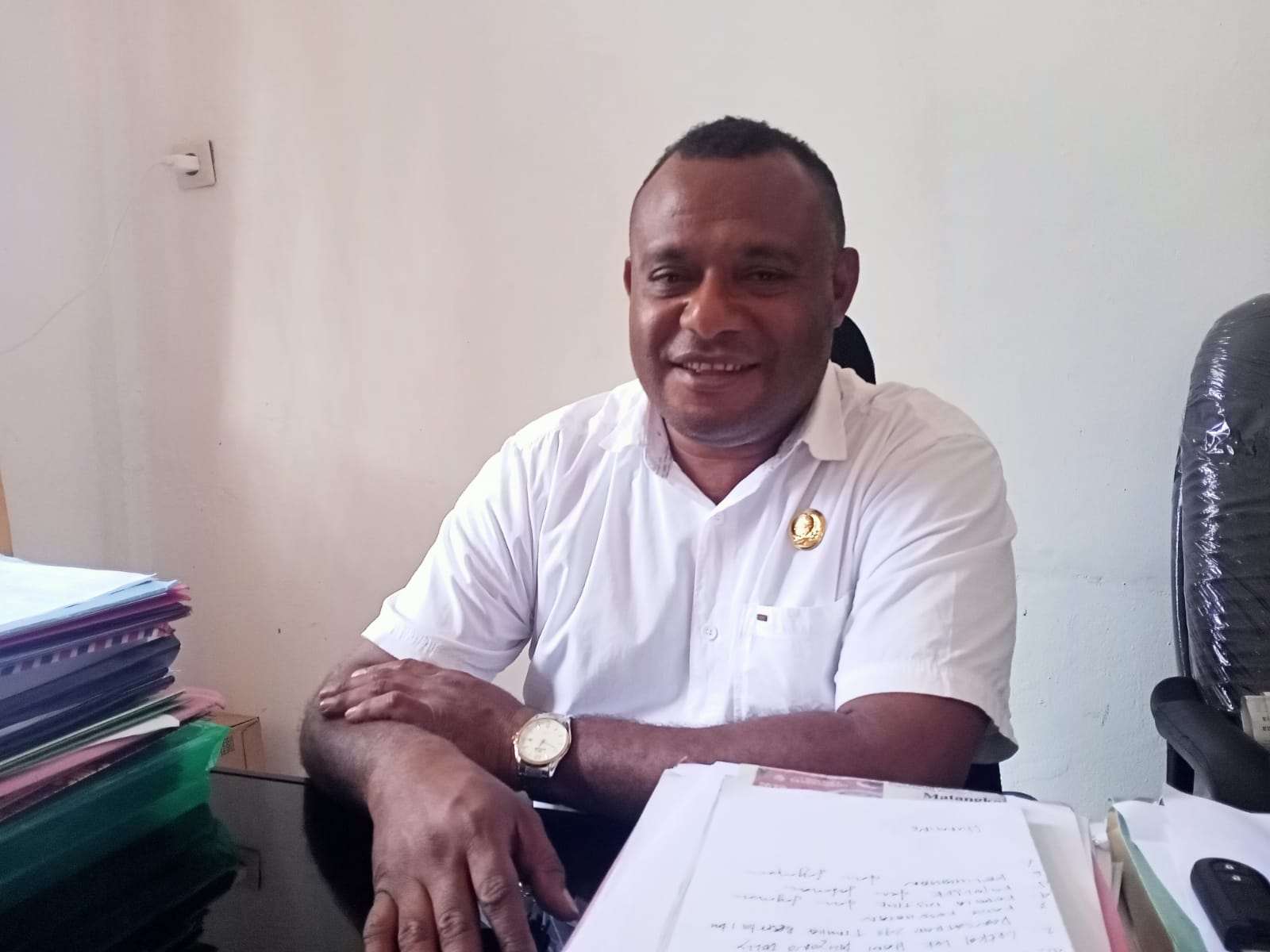 Tidak Kondusif, Layanan Masyarakat di Distrik Kwamki Narama Tetap Jalan