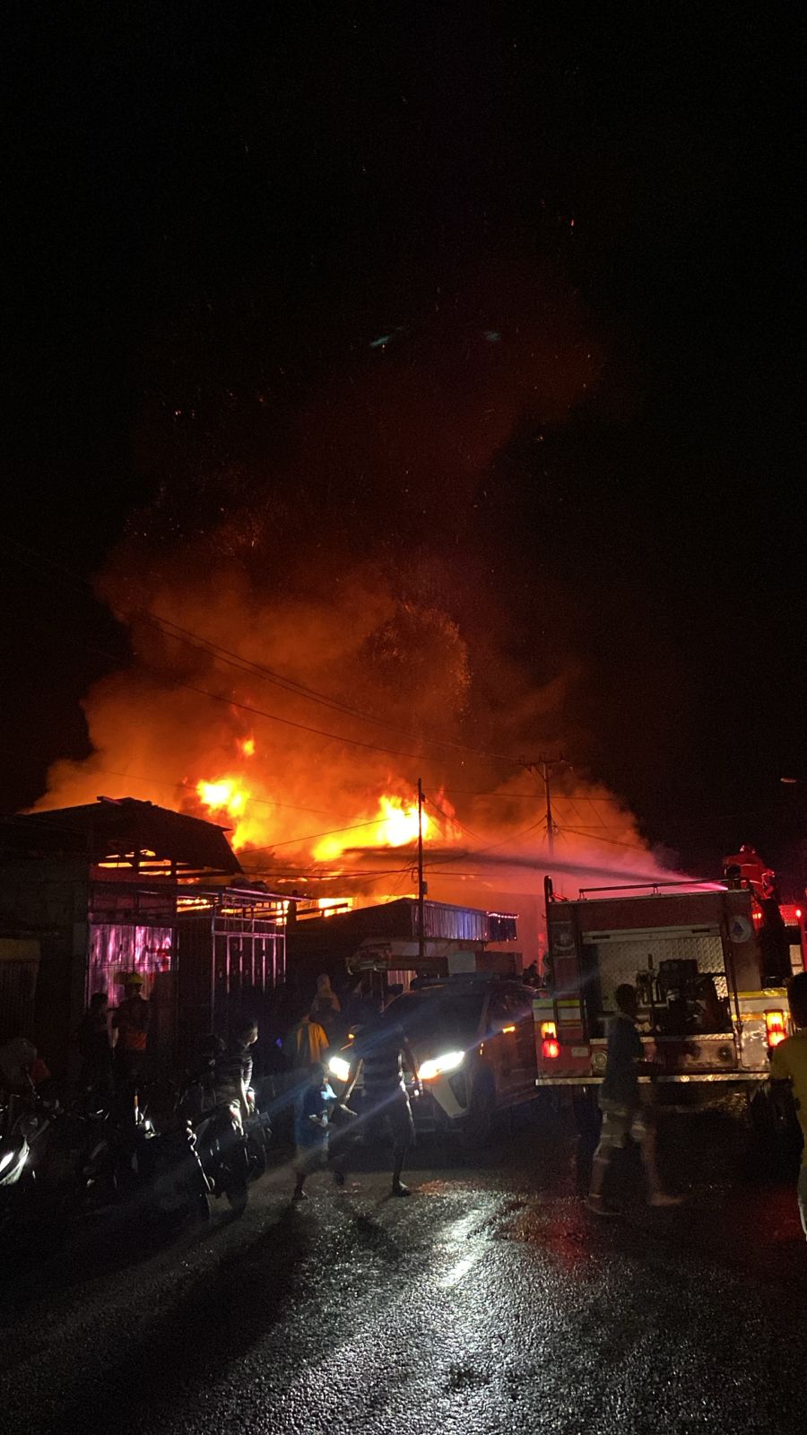 Ini Penjelasan Polisi Soal Kebakaran di Jalan Ahmad Yani Timika