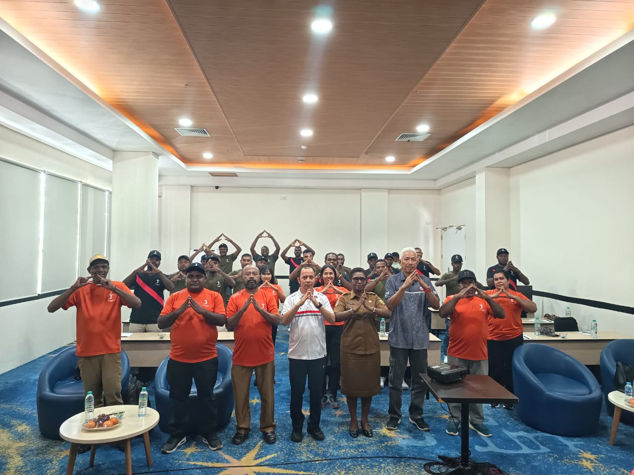 Disparbudpora Gelar Pelatihan Pelatih dan Wasit Bola Volly