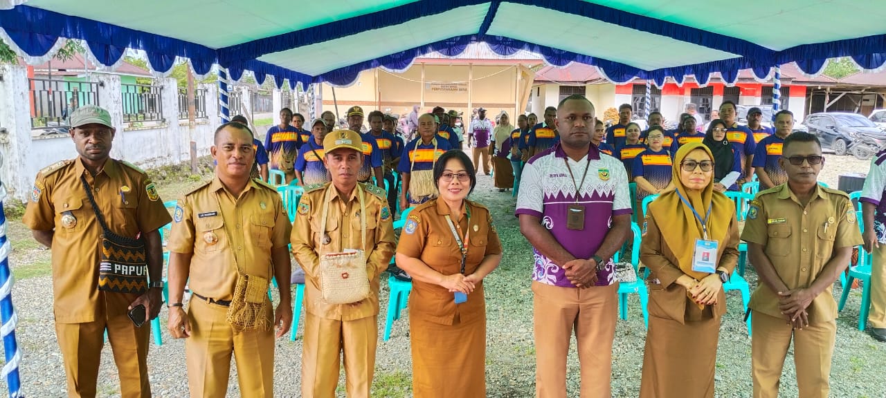 Distrik Wania Gelar Sosialisasi Peraturan Bupati Mimika Nomor 29