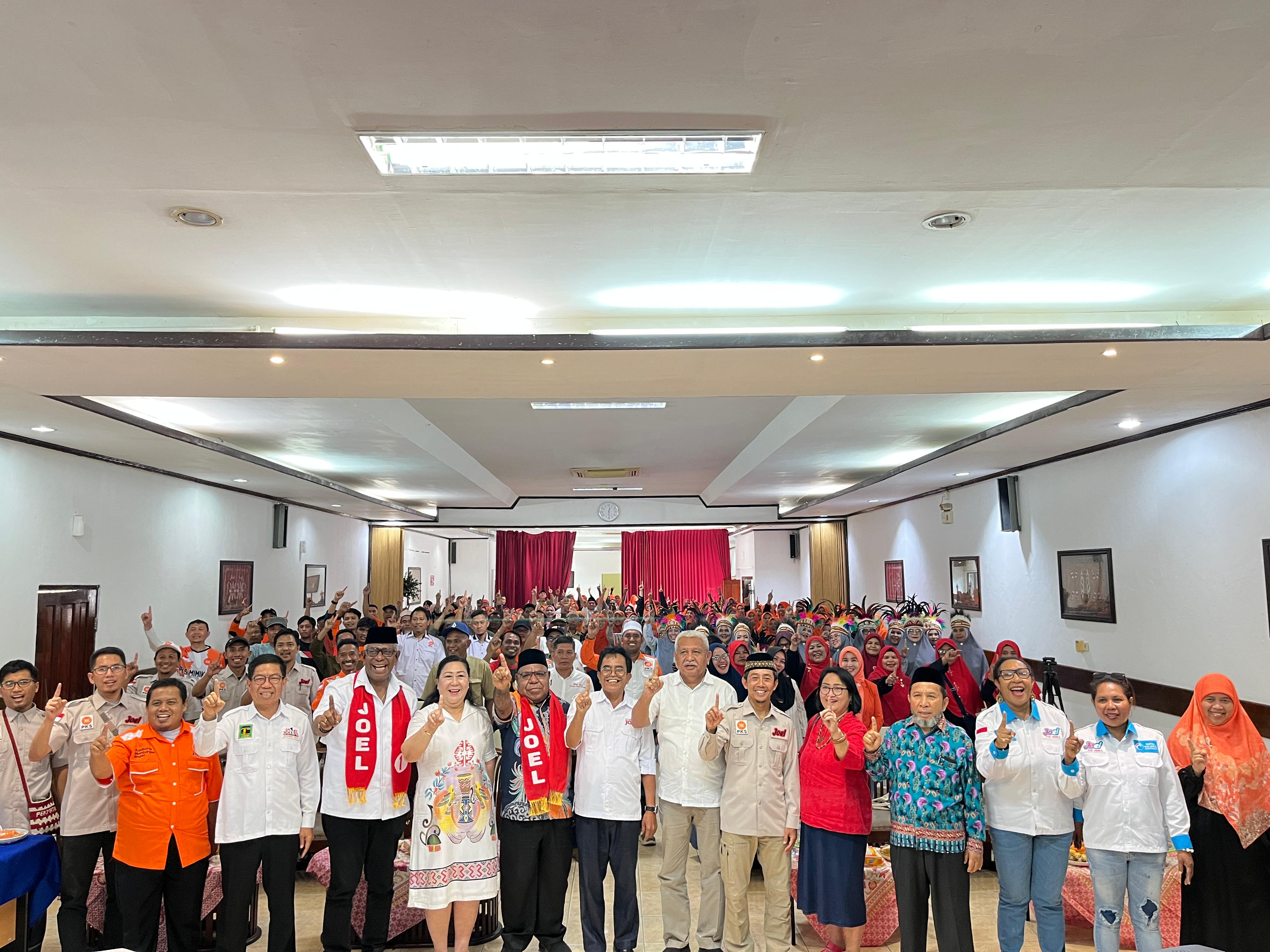 PKS Konsolidasi Pemenangan JOEL, Joko: Kami Berjuang Tegak Lurus