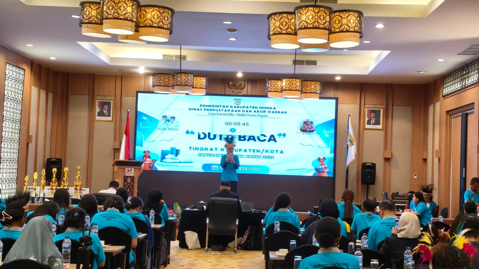Dorong Budaya Literasi, Dinas Perpustakaan Mimika Gelar Pemilihan Duta Baca