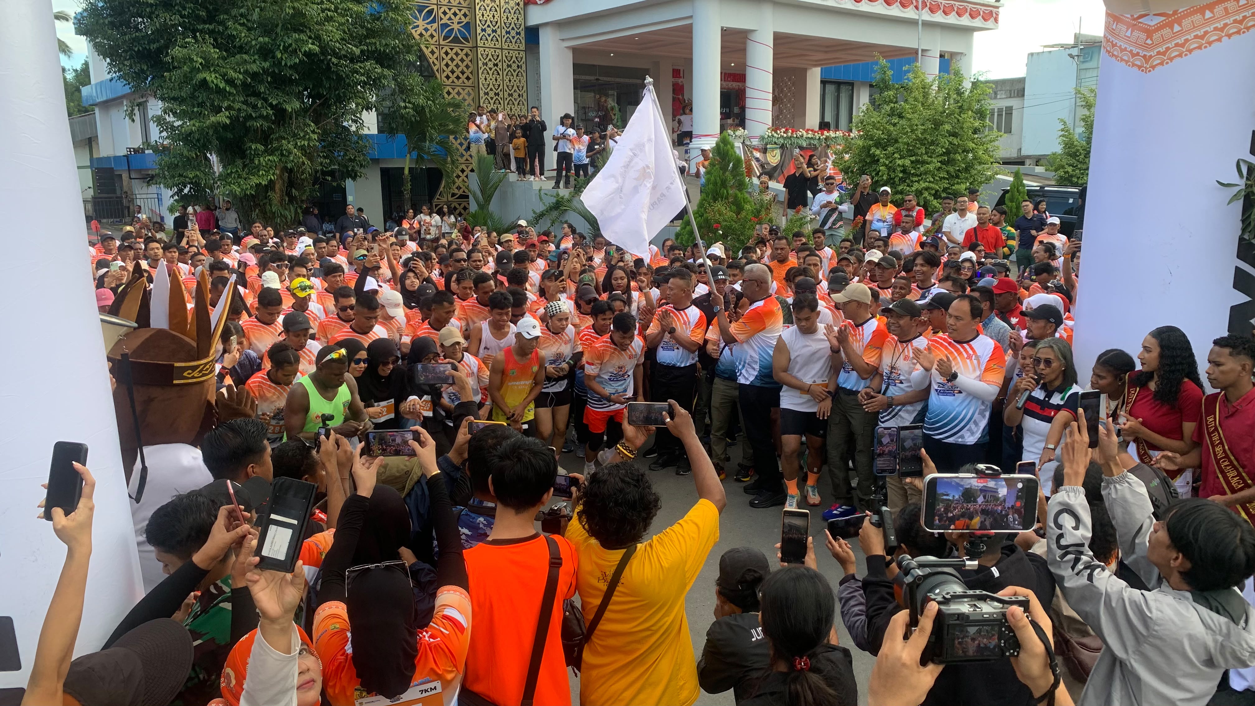 Festival Sunset Run Mimika: Edukasi Wisata dan Tertib Adminduk