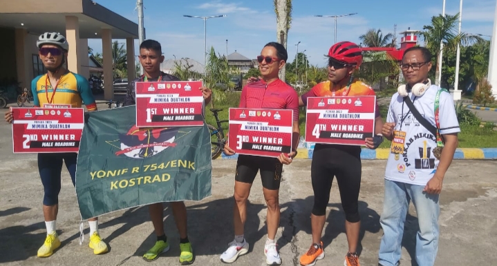 Lahirkan 24 Juara, Mimika Duathlon Pertandingkan Tiga Kelas Sepeda