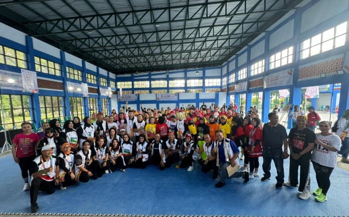 ISDMI Papua Tengah Kerahkan Kemampuan Raih Prestasi  dan Harumkan Papua Tengah di Fornas VIII
