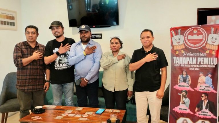 Kpu Ajak Masyarakat Meriahkan Peluncuran Dan Sukseskan Pilkada Mimika 2024