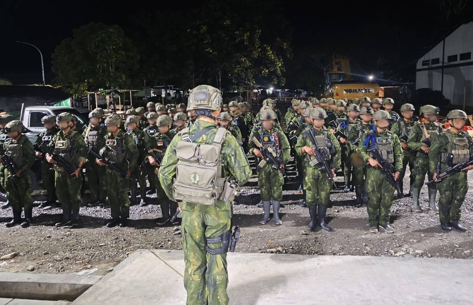 Koops  TNI Habema Siapkan Heli Evakuasi IPendulang Emas Sipil Yqng Tewas Ditembak OPM di Yahukimo