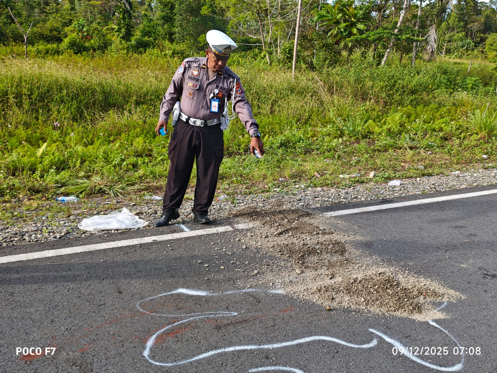 Polisi Ungkap Kronologi Laka Lantas Sebabkan Seorang Pelajar di Mimika Tewas